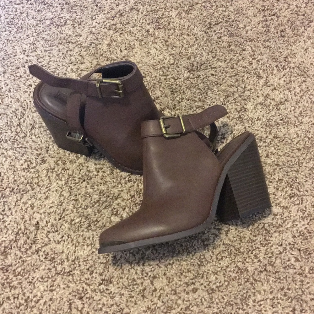 Forever 21 Buckle Bootie